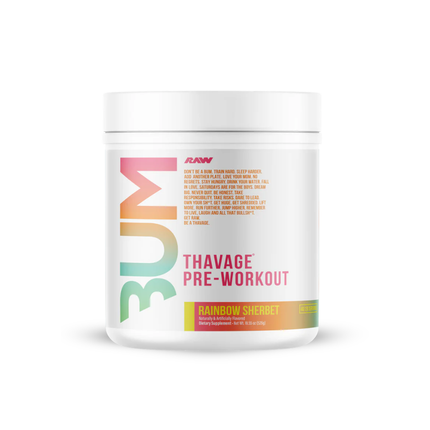 RAW CBUM Thavage Pre-Workout | 40 Servicios