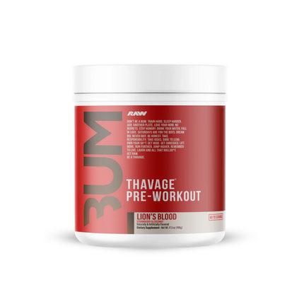 RAW CBUM Thavage Pre-Workout | 40 Servicios