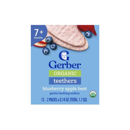 Gerber Organic Teethers | 48 gramos