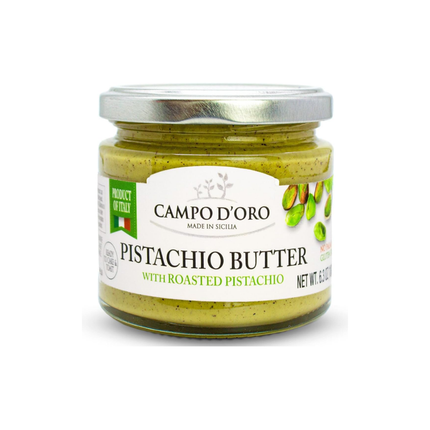 Campo D' Oro Mantequilla de Pistache | Con Pistaches Rostizados | 180 gramos