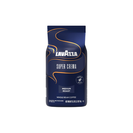 Lavazza Super Crema | Grano Entero de Tostado Medio | 1kg