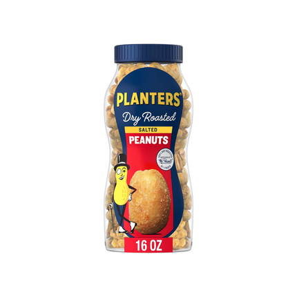 Planters Cacahuates tostados salados | 453 gramos