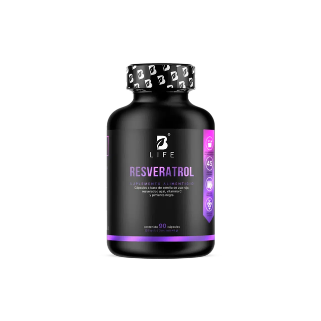 B LIFE Resveratrol | 90 Cápsulas