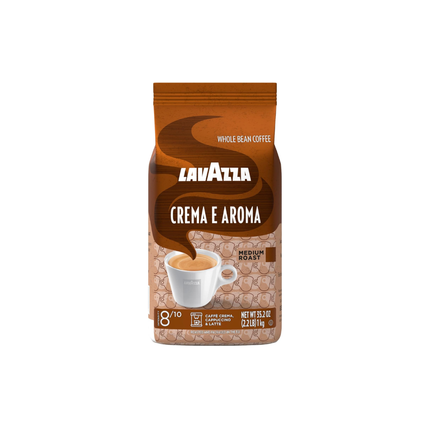 Lavazza Crema E Aroma | Café Grano Entero Tostado Medio | 1kg