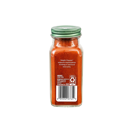 Simply Organic | Paprika En Polvo | 84 gramos