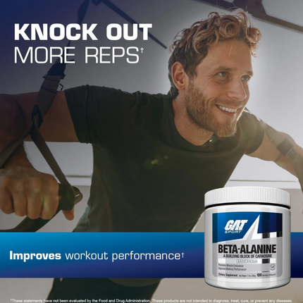 GAT SPORT BETA-ALANINE | 100 SERVICIOS