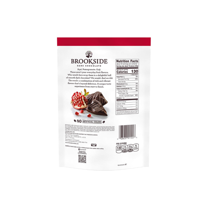 Brookside Dark Chocolate Almendras enteras | Sabor Granada | 595 gramos