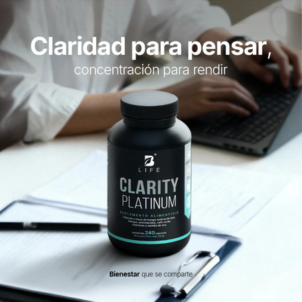 B LIFE CLARITY PLATINUM | 240 cápsulas