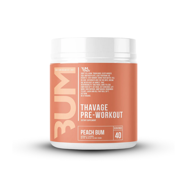 RAW CBUM Thavage Pre-Workout | 40 Servicios