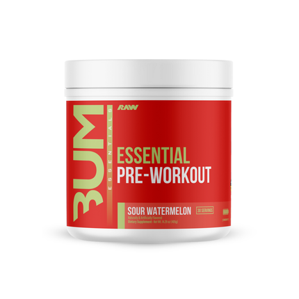 RAW CBUM ESSENTIAL PRE-WORKOUT | 30 Servicios