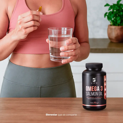 B LIFE Omega 3 Salmon Oil