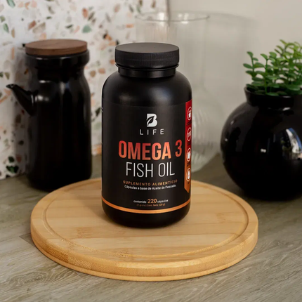 B LIFE Omega 3 Fish Oil | 220 Cápsulas