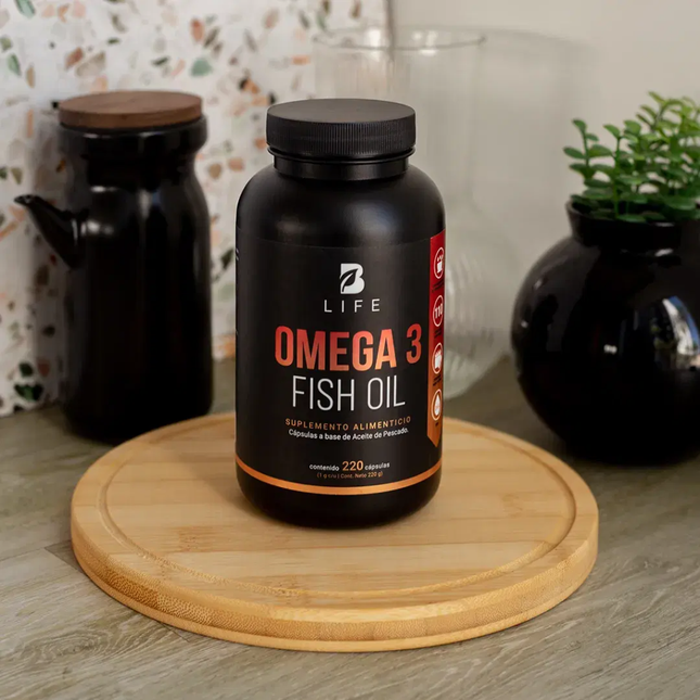 B LIFE Omega 3 Fish Oil | 220 Cápsulas