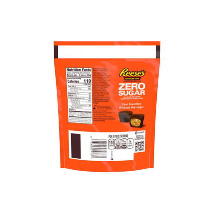 Reese's Zero Sugar Miniature Cups | 145 gramos