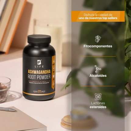 B LIFE Ashwaganda | 200 Cápsulas