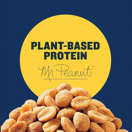 Planters | Cacahuates tostados | Sabor a miel dulce y sal marina | Kosher | 454 gramos