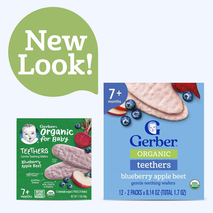 Gerber Organic Teethers | 48 gramos