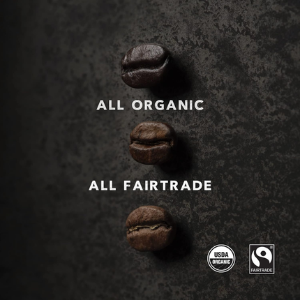 Kicking Horse Coffee Descafeinado | Swiss Water Process | Tostado Oscuro, Grano Entero | 10 oz | Orgánico, Kosher