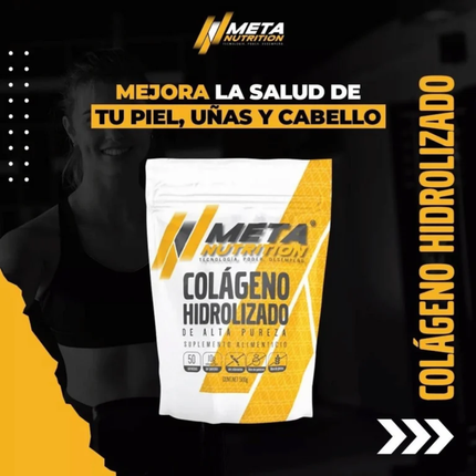 META NUTRITION COLÁGENO HIDROLIZADO | 50 SERVICIOS