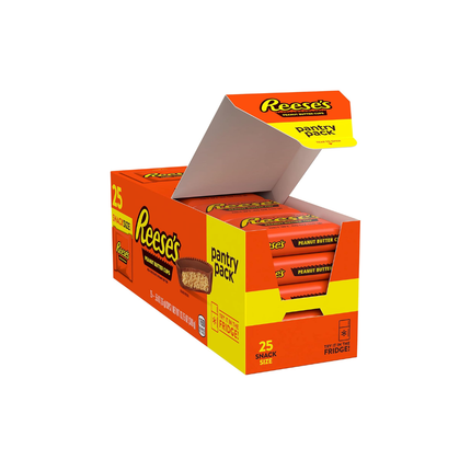 Reese's Peanut Butter Cups | Caja Pantry Size | 25 unidades Envueltas Individualmente