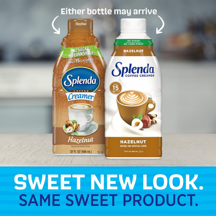 SPLENDA Crema de café sabor avellana | 946ml