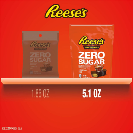 Reese's Zero Sugar Miniature Cups | 145 gramos
