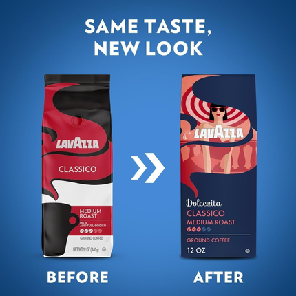 Lavazza Dolcevita | Café Molido Classico | 340 gramos