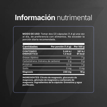 B LIFE 4 MAG ELEMENT | 60 Cápsulas