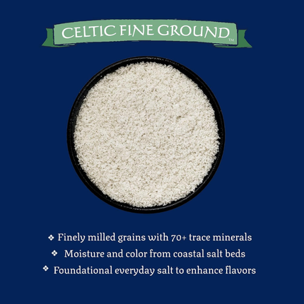 Celtic Sea Salt | Sal Céltica de Grano Fino | 227 gramos