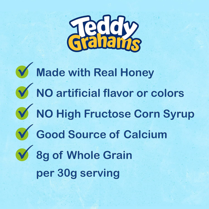 Teddy Grahams | Galletas Sabor Miel | 283 gramos