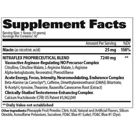 GAT NITRAFLEX PRE-WORKOUT | 30 Servicios