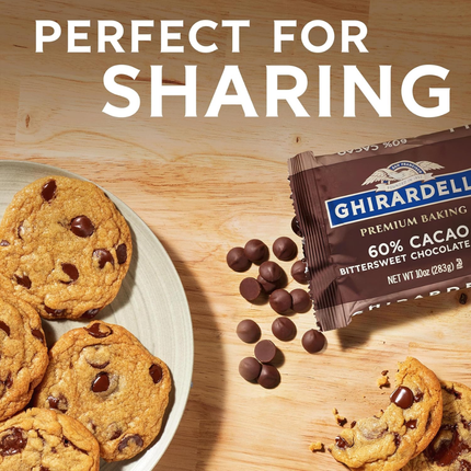 Ghirardelli | Chispas de Chocolate Amargo Cacao 60% | 283 gramos