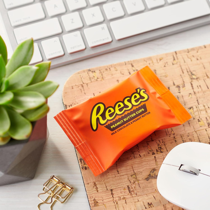 Reese's Peanut Butter Cups | Caja Pantry Size | 25 unidades Envueltas Individualmente