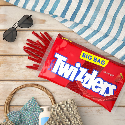 Twizzlers | Strawberry Twists | 907 gramos