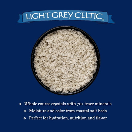 Celtic Sea Salt |  Sal Celtica Gris Clara | 227 gramos