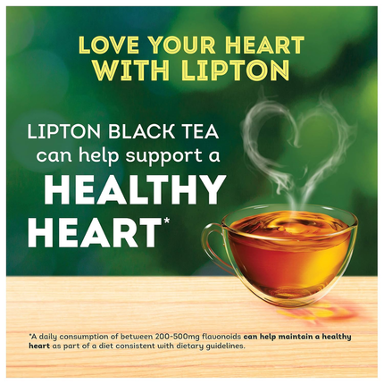 Lipton | Bolsas de té negro 100% natural | 100 unidades