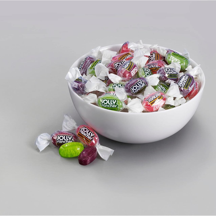 Jolly Rancher Zero Sugar | Sin Aspartame | sabor sandía, uva, frambuesa y manzana | 104 gramos