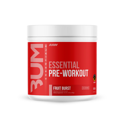 RAW CBUM ESSENTIAL PRE-WORKOUT | 30 Servicios