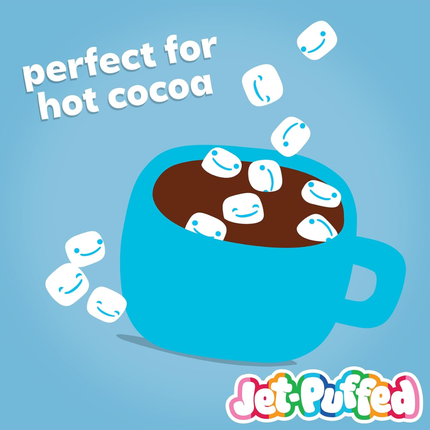 Jet-Puffed | Marshmallow Bits | Sabor Vainilla | Bote de 85 gramos