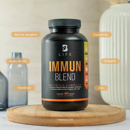 B LIFE Immun Blend | Vitamina C + Jengibre