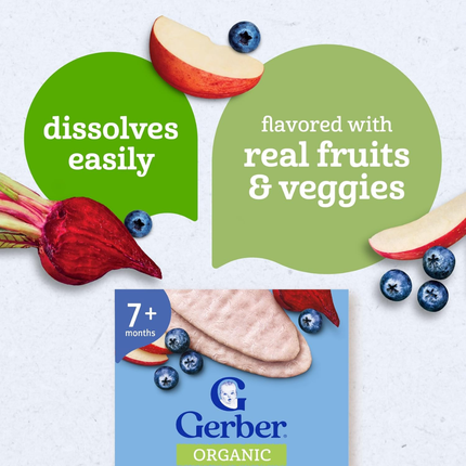 Gerber Organic Teethers | 48 gramos