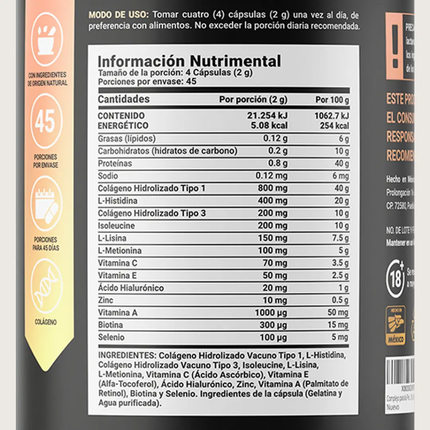 B LIFE SKN BLEND | 180 cápsulas