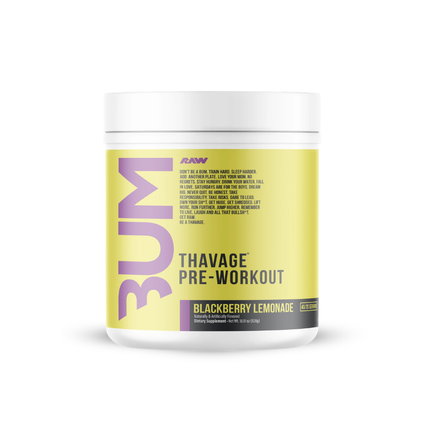 RAW CBUM Thavage Pre-Workout | 40 Servicios