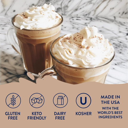 Jordan's Skinny Syrups | Jarabe endulzante para cafe y repostería sin azúcar | sabor vainilla | 750 ml