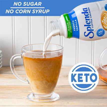 SPLENDA Crema de café sabor vainilla | 946ml