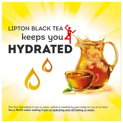 Lipton | Bolsas de té negro 100% natural | 100 unidades