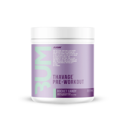 RAW CBUM Thavage Pre-Workout | 40 Servicios