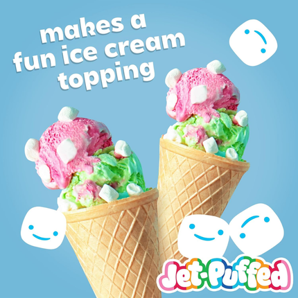 Jet-Puffed | Marshmallow Bits | Sabor Vainilla | Bote de 85 gramos
