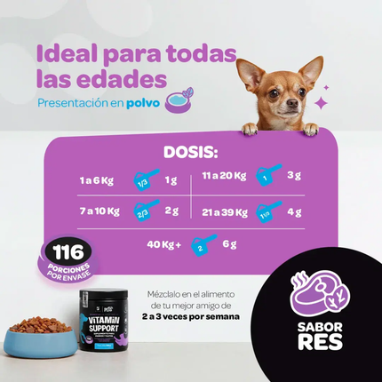 B LIFE PETS VITAMIN SUPPORT | 350g