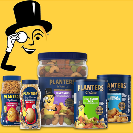 Planters Cacahuates tostados salados | 453 gramos
